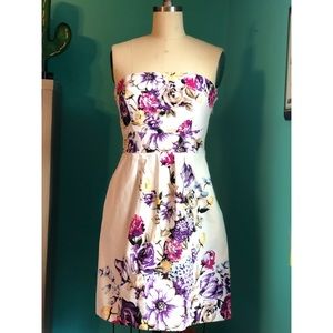 White House Black Market spring floral dress